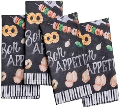 Maison d' Hermine Cloth Napkins Set of 4 Reusable 100% Cotton (18" x 18") by MaisondHermine
