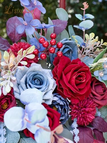 Lisuun 9FT Artificial Wedding Arch Flower Garland for Table Decor - Image 6