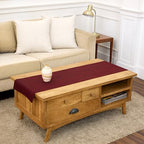 Solino Home 100% Linen Dining Table Runner Red Woven, Athena 14 x 60 in by SolinoHome