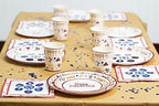 Traditional Passover Tableware Pack: Disposable Paper Plates, Napkins and Cups Set for 20 - Image 6