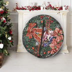 Christmas Wreath Storage Bag 48" with Clear Window | Extra Large Garland Xmas Wreath Container | Durable 600D Oxford Material | XL Huge 48” Holiday Wreath Bags Box (Black) - Image 6