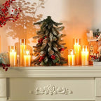 Shihanee 36 Pillar Candles,2.6'' X 4.7'', 5.9'', 7.9'',Amble,Ivory - Image 6