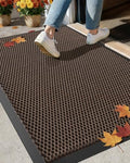 Color&Geometry Outside Welcome Front Door Mat, 32"x48" Brown by COLORG