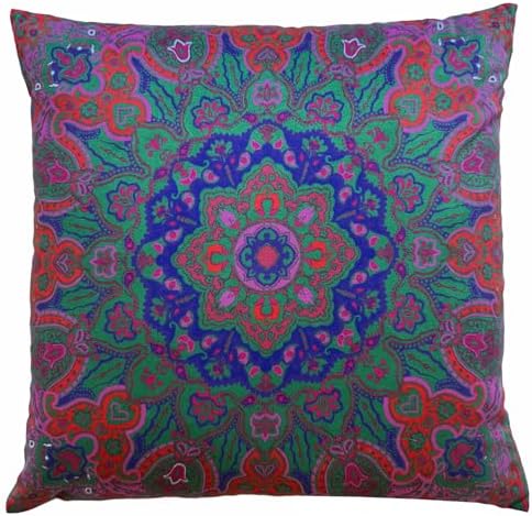 Boho Decorative Throw Pillow Covers, Set of 4, 18x18 Inch Modern Paisley Accent Pillow Covers 4-Pack - Image 7
