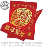 Chinese New Year Banner Wall Decor Room Patio Porch Lawn Garden Flag Outdoor Indoor Tapestry Yard Signs Art Lunar New Year Gifts Spring Luck Arrive Chinese Decorations Made in USA - Image 7