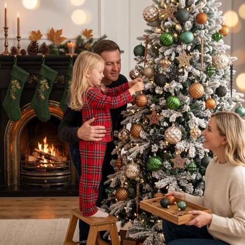 Valery Madelyn 100ct Christmas Tree Decorations Ball Ornaments Set - Image 5