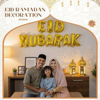 Honoson Eid Ramadan Lantern Large Temple Moroccan Lantern Lamp Ramadan Decorations for Home Hanging Outdoor Patio or Indoor Home Decor with LED String Lights(Gold,Themed) - Image 6
