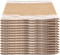 15 Pack Burlap Table Runner with White Lace, 12 x 108 Inch Elegant Rustic Natural Vintage Jute Farmhouse Long Table Cloth for Wedding Thanksgiving Christmas Birthday Party Decor by TAICHEUT