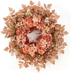 26" Fall Wreath for Front Door Outside - Large Artificial Autumn Home Decor by Unknown