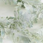 Factory Direct Craft Artificial Dusty Miller Cascading Bush Fake Greenery for Summer Arrangements and Everyday Displays - 30 Inches - Image 3