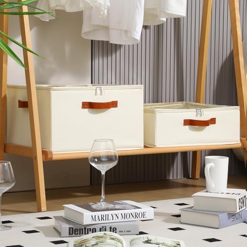 Foyego Wine Glass Storage Box, Beige - Image 2