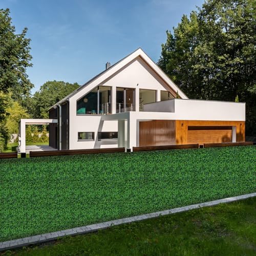 AOKIIE 48"x120" Artificial Grass Roll Wall, UV-Anti Boxwood for Outdoor - Image 6