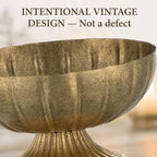NUPTIO Gold Compote Vase for Centerpiece, 8.5" Wide Opening, 10 Pcs - Image 5