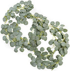 Ling's Moment Sage Eucalyptus Garland, 5.9ft, 2pcs by LingsMoment