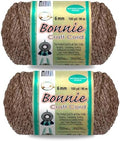 Pepperell Bonnie Braid Macrame Cord | 6mm x 100yd | Pottery (Value 2-Pack) | Twisted Polypropylene Cord for DIY Crafts, Plant Hangers, Wall Hangings, Crochet & Macrame | Long-Lasting, Vibrant Color by PepperellCrafts