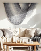 Tempospark Large Macrame Wall Hanging, 59x39 Inch Boho Wall Hanging, Macrame Wall Art Hand-dyed Ombre Design for Bedroom Living Room Apartments Entryways, or Above Bed - Image 3