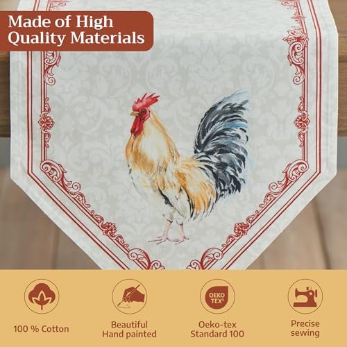 Maison d' Hermine Table Runner 100% Cotton 14.50" x 108" (Double Layer) - Image 3