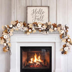 Fall Decor, Fall Decorations for Home, Fall Garland for Mantle by nuvagiki
