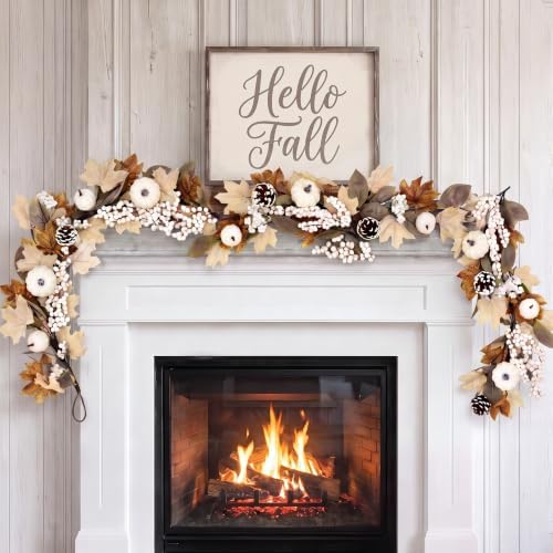 Fall Decor, Fall Decorations for Home, Fall Garland for Mantle by nuvagiki