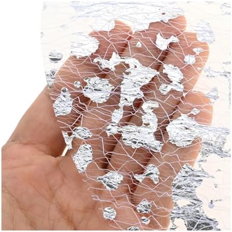 Disposable Silver Placemats Set of 100 Metallic Thin Round 13 Inch Silver Doilies Mesh Pressed Fall Table Placemates 100 Pack Charger Plates for Wedding, Birthday Party - Image 5