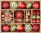 SHareconn 80Pcs Christmas Tree Ornaments Set Christmas Tree Decorations by SHareconn