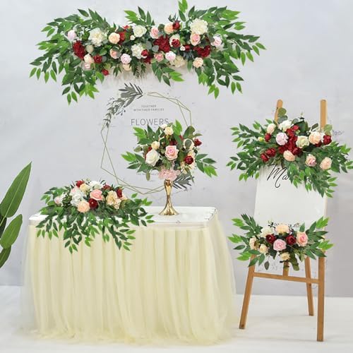 Artificial Italian Ruscus Greenery Stems, 20 Pack Faux Green Leaf Garland Branches Hanging Greenery Spray for Wedding Bouquet Arch Table Centerpiece Home Decor - Image 5