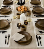 Solino Home 100% Pure Linen Table Runner Natural Long, Fete 14 x 144 in - Image 3