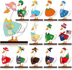 Interchangeable Wooden Animal Tabletop Figurine Magnetic Decor (M) by Unknown