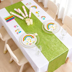 ShinyBeauty 10 Pack Olive Green Sequin Table Runner 12x108 Wedding Party - Image 5