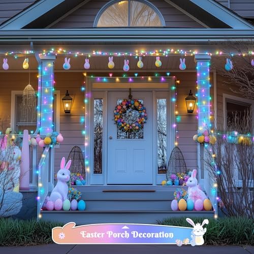 JMEXSUSS 400 LED Easter Lights Indoor Outdoor, 132FT Easter String Lights - Image 2