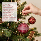 Valery Madelyn 35ct Christmas Tree Decorations Ball Ornaments 2.36 Inches - Image 5