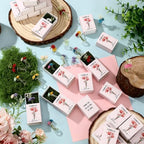 Wonderjune 50 Sets Mini Flower Thank You Gifts Bulk for Women, Clear - Image 5