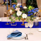 Bencailor 24 Pcs Royal Blue Satin Table Runners Bulk, 12 x 108 Inch - Image 6
