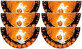 Halloween Half Fan Banner Decorative Flag, Ghost Pumpkin, 1.5X3FT 6-Pack by Unknown