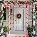 Bucherry 4 Pcs Christmas Wood Bead Garland 28.8 Feet, Red - Image 5