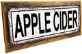 Homebody Accents Apple Cider Framed Metal Sign, Fall Kitchen Decor by HomebodyAccents