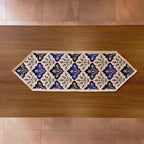 Jacquard Woven Floral Table Runner 18x55 inches – Rustic Gobelin Tapestry Dining Table Decor, Durable Cotton & Polyester Blend Fabric, Vintage Farmhouse Style, Machine Washable Easy Care (Pattern 2) - Image 5