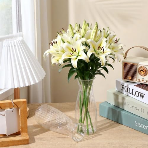 40Pcs Plastic Bud Vases Bulk Small Plastic Vases, Clear Container for Flowers Height Shatterproof Bud Vase, Mini Vintage Floral Vase for Home Decor, Living Room, Office Decoration, Party - Image 5