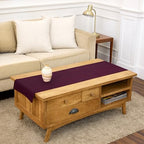Solino Home 100% Pure Linen Table Runner Burgundy Woven, Athena 14 x 60 in by SolinoHome