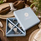 Arthur Court Western Napkin Rings Set - Cowboy Saddle, Boot, Hat, Horseshoe - Aluminum Table Decor - 3" Diameter - Image 7