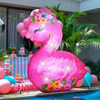 Vihose 5.5 ft Inflatable Flamingo Decoration with LED for Summer Party - Image 4