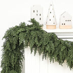 Jutom 2 Pcs 9 ft Artificial Cedar Garland for Christmas - Image 6