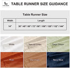 Linen Table Runner 14X108 Inches,100% French Linen Macchiato Tablerunner,Machine Washable Dining Table Runner for Fall,Wedding,Party,Halloween,Christmas(Macchiato) - Image 6