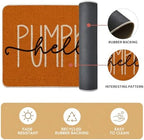 Artoid Mode Orange Hello Pumpkin Fall Kitchen Mats Set of 2-24x35+24x59 - Image 6