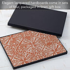CounterArt Southwest Mohave Boxed Set of 4 Premium Hardboard Placemats - Image 7