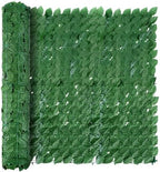 Artificial Ivy Privacy Fence Wall Screen, 79 x 118 in Garden Fake Hanging Plants Vines, Aesthetic Faux Greenery Garland Pothos Leaf with Strengthened Joint Prevent Leaves Falling Off for Outdoor Decor by Unknown
