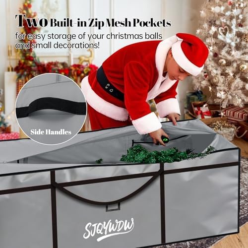 Christmas Tree Storage Bag, 12 Ft Christmas Tree Bag Reusable - Image 3