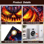 Halloween Garage Door Banner 7x16ft, Gothic Evil Pumpkin Monster - Image 4