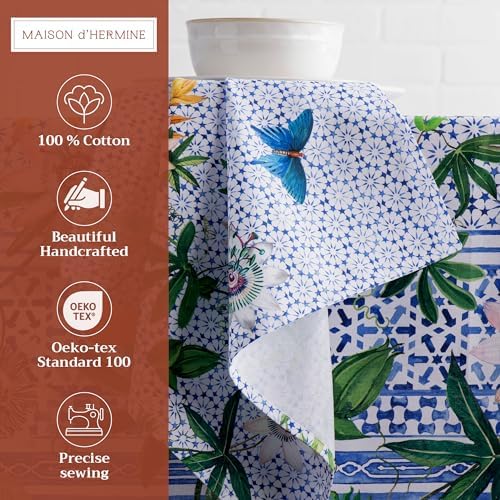 Maison d' Hermine Cloth Napkins Set of 4 Reusable 100% Cotton (20" x 20") - Image 2
