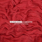 20 Pack Red Cheesecloth Table Runner 120 Inch 10FT Rustic Boho Gauze Cheese Cloth Table Runner for Wedding Party Baby Shower Thanksgiving Christmas Decoration - Image 2
